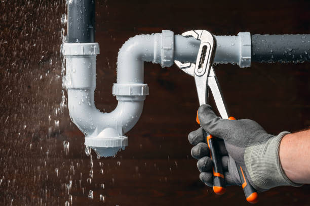 Professional Emergency Plumber technician working in Central Square, NY